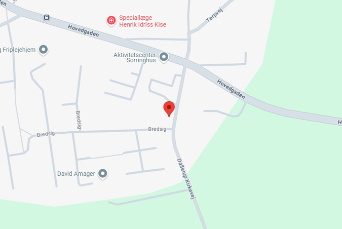 Dallerupkirkevej-Map