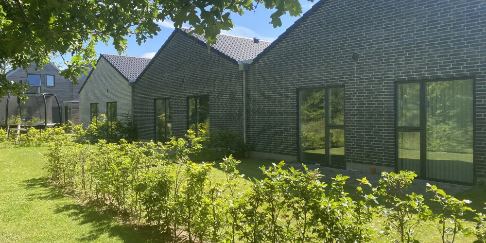 Nybyggede rækkehuse med egen have