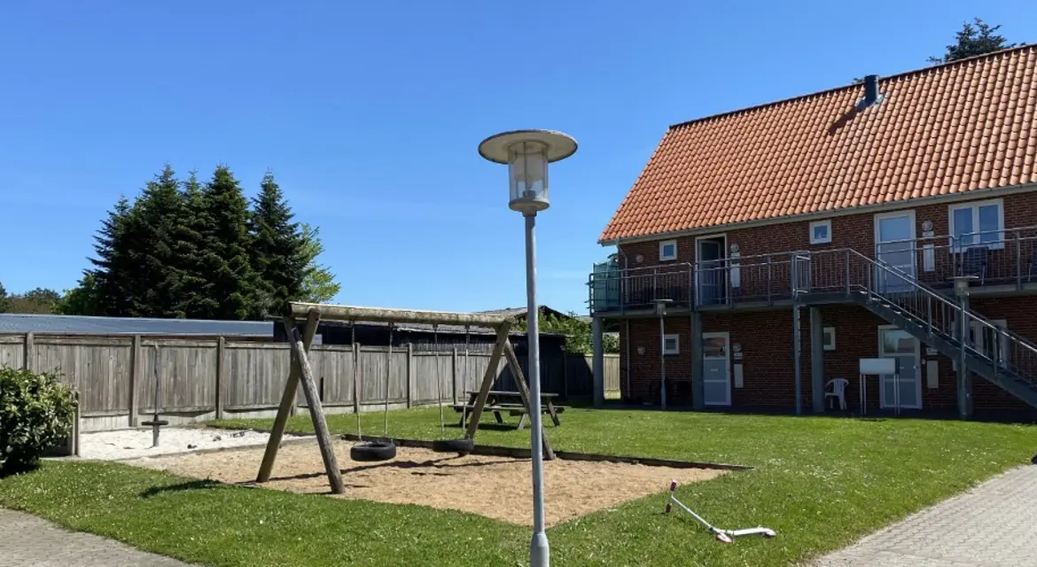 Lejligheder med legeplads