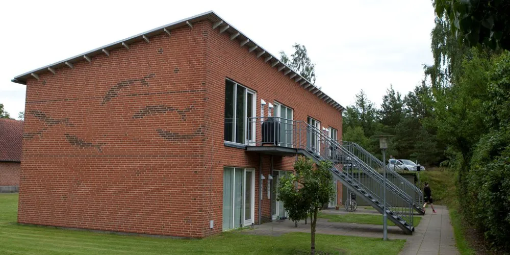 Lejligheder opført i røde mursten