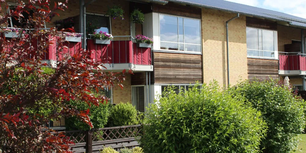 Lejligheder med egen terrasse eller altan