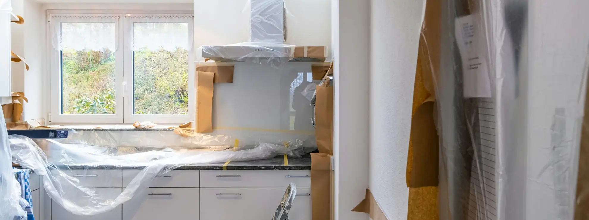 Køkken under renovering