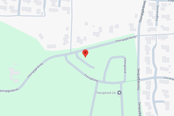 Thorupgaardsvej-Map