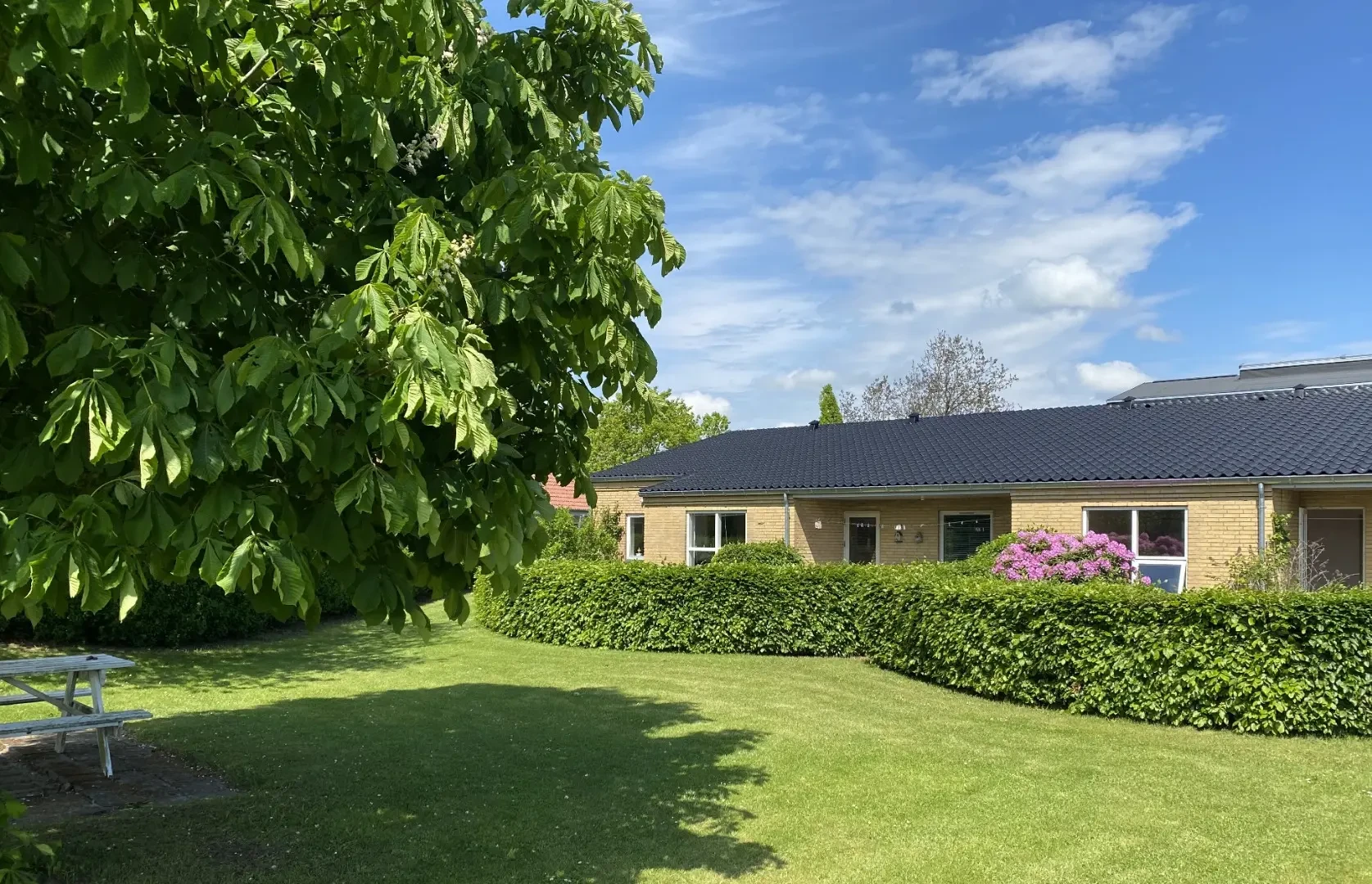 Rækkehuse med egen have og grønne arealer