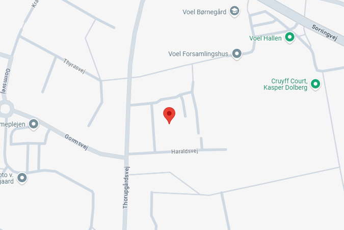 Haraldsvej-Map