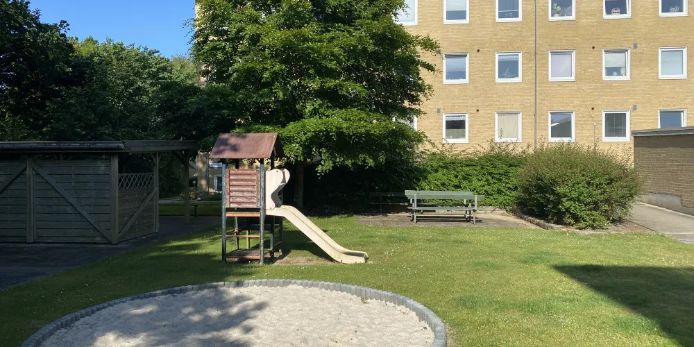 Lejligheder med legeplads