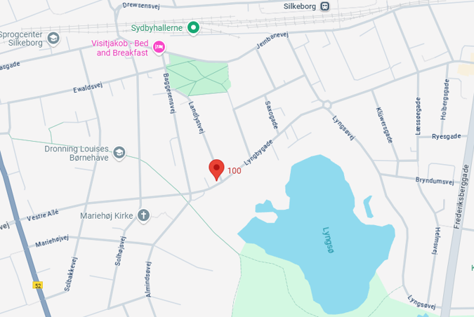 Lyngbygade100 Map