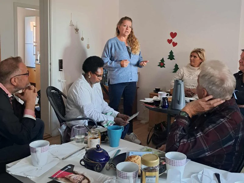 Kaffemøde med borgmesteren i Uffes lejlighed