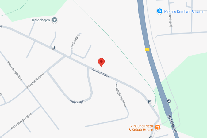 Gunilshoejvej-Map